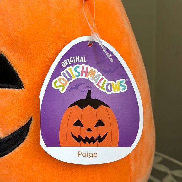 Squishmallows Halloween Pumpkin Plush 8” NWT - Picture 3 of 8